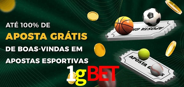 1gbet Ate 100% de Aposta Gratis
