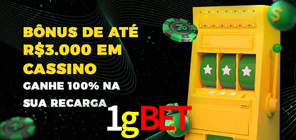 1gbet melhor bônus de depósito